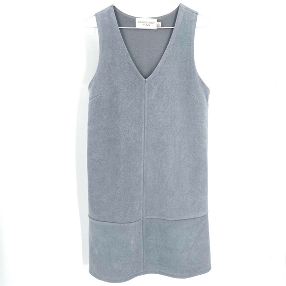 ANTHROPOLOGIE Elizabeth Crosby Princeps Chic Shift VNeck Tank Top Dress - Picture 6 of 12